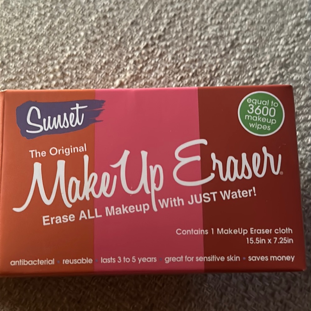 The original makeup eraser cloth. Erase all makeup with just water!